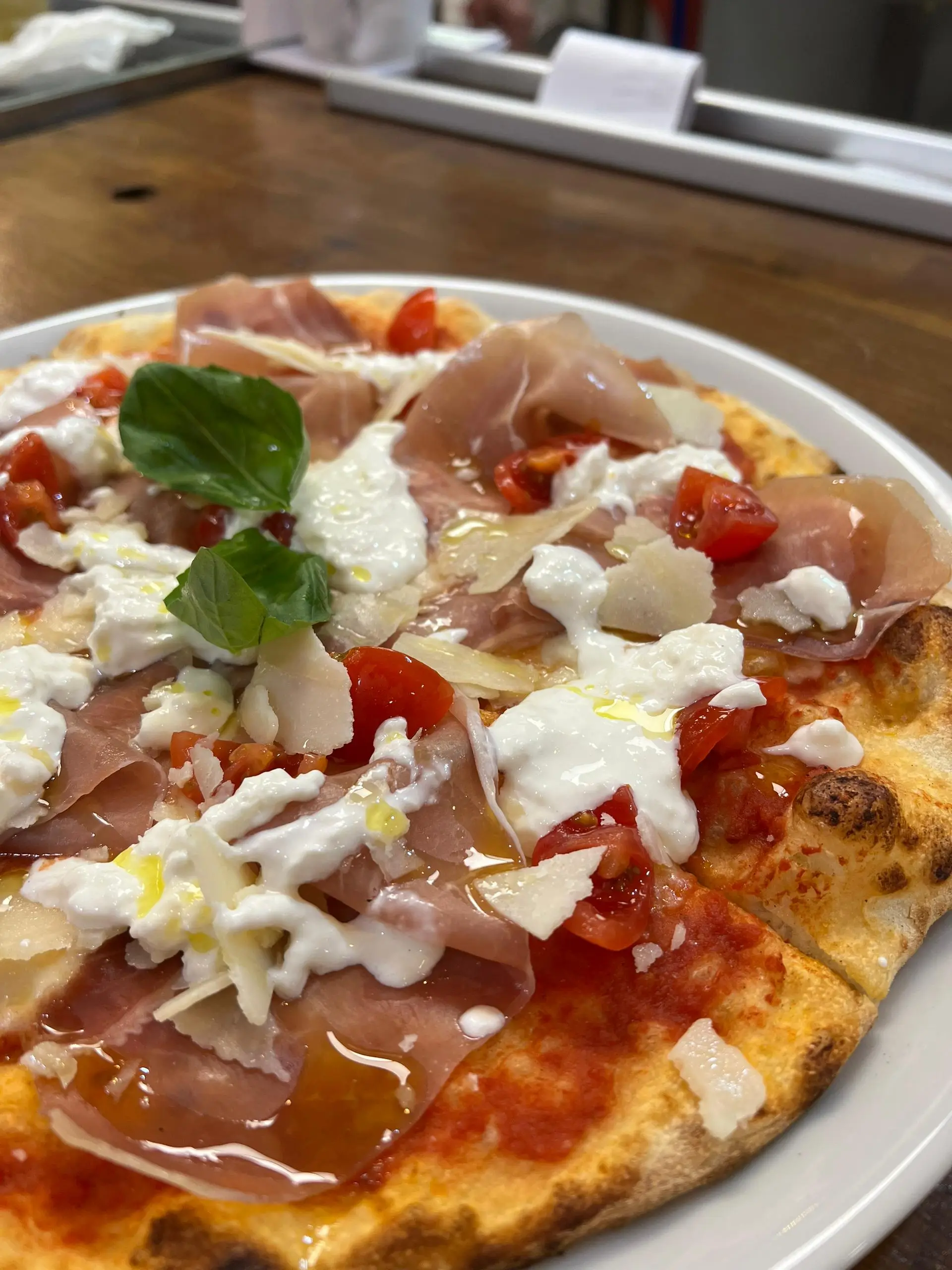 Pizza Speck e Scamorza